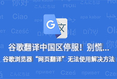 谷歌 Chrome 浏览器无法翻译网页的问题及解决方法教程